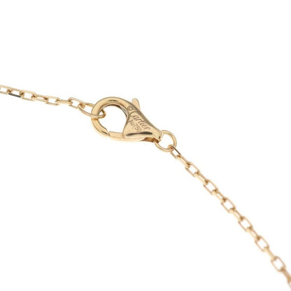 Cartier Just Ankle Diamond Necklace Pendant 18K PG Pink Gold