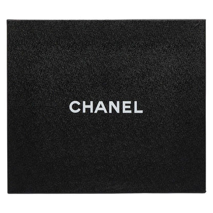 Chanel CC Logo Short Boots Wedge Sole Brown Purple