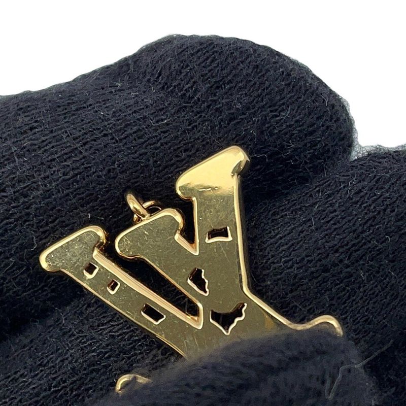 Louis Vuitton Bracelet LV Metal Strass Dore