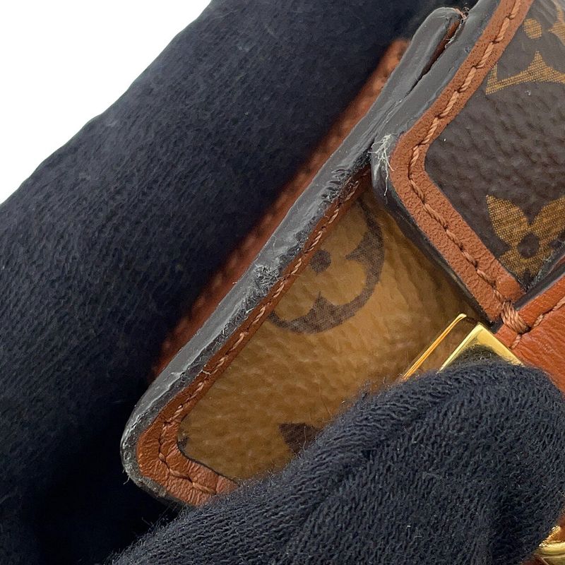 Louis Vuitton Airpods Case Bracelet Party de Fine Monogram Reverse Brown Noir Black