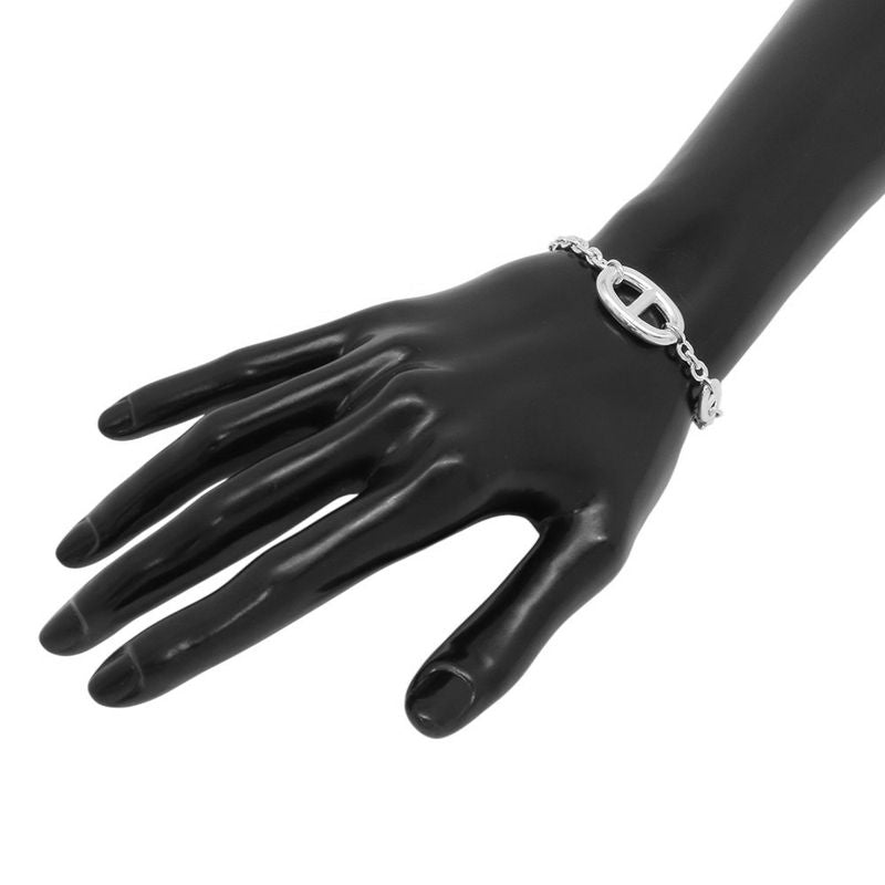 Hermes Bracelet Chaine D'ancre Farandole Silver XS