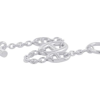 Hermes Bracelet Chaine D'ancre Farandole Silver XS