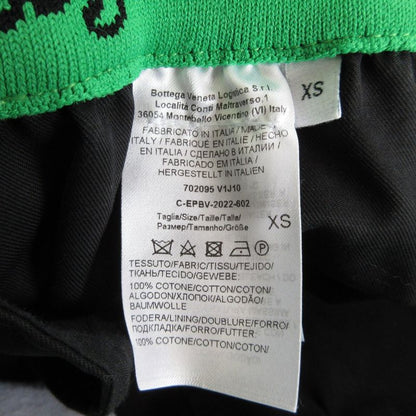 Bottega Veneta Waist Logo Easy Shorts XS Black Pants
