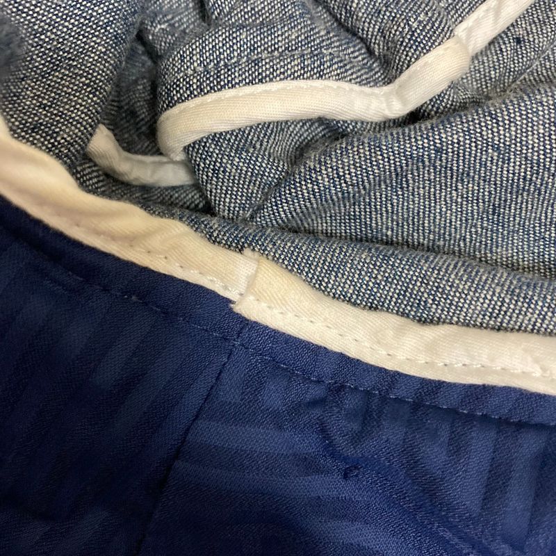 Fendi Shirring Denim Jacket 40 Indigo