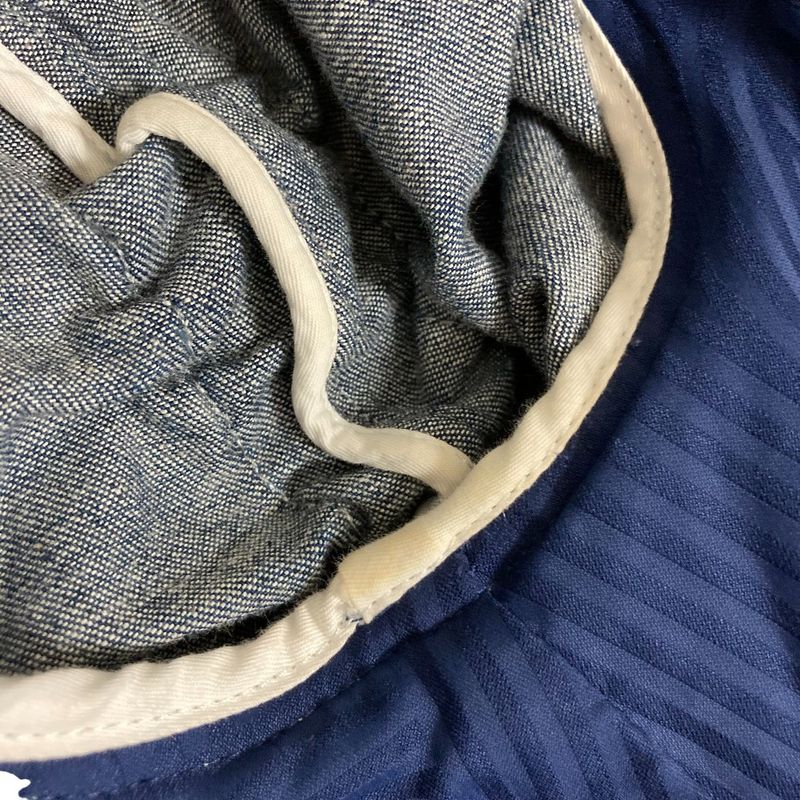 Fendi Shirring Denim Jacket 40 Indigo