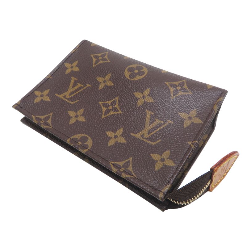 Louis Vuitton Pouch Leather Brown