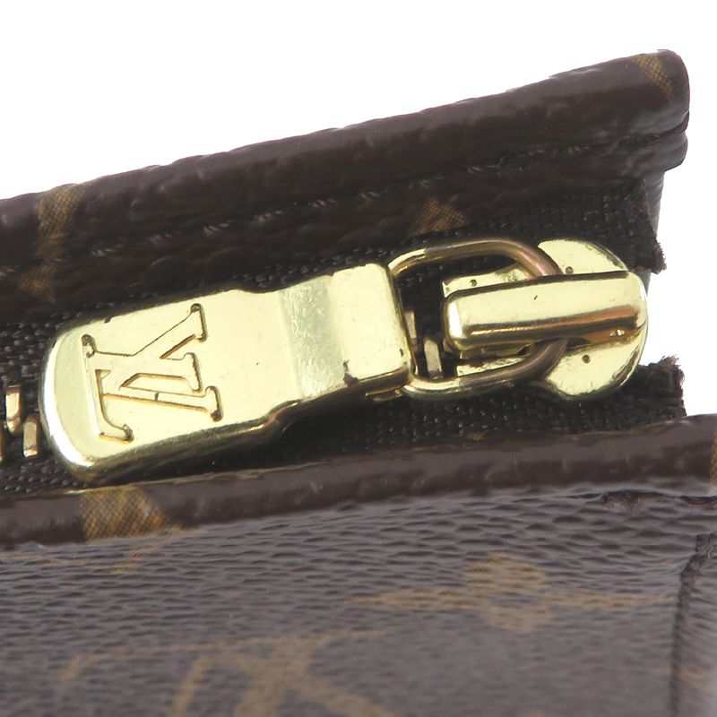 Louis Vuitton Pouch Leather Brown