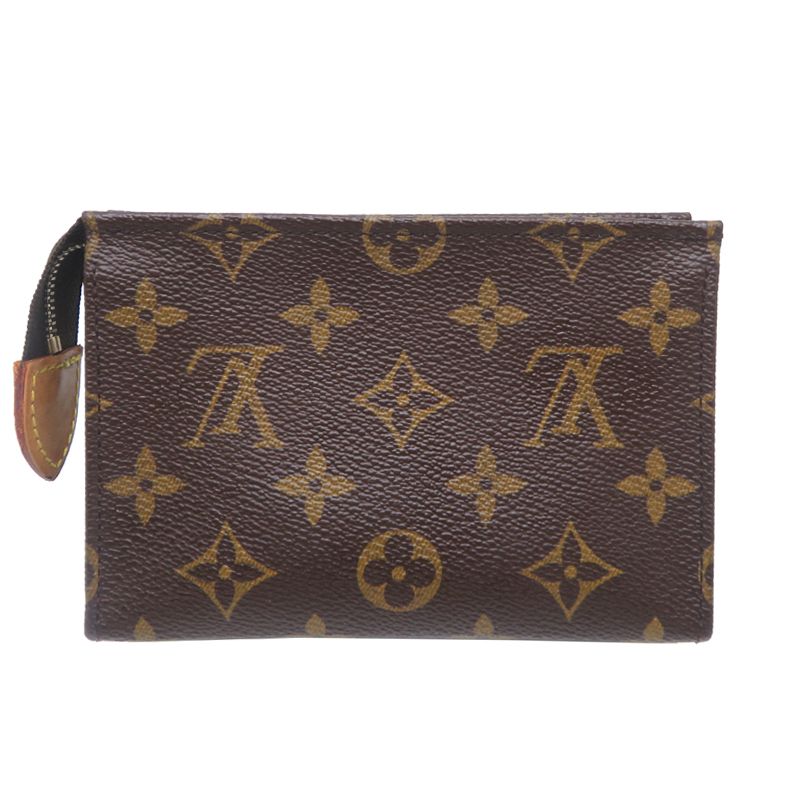 Louis Vuitton Pouch Leather Brown