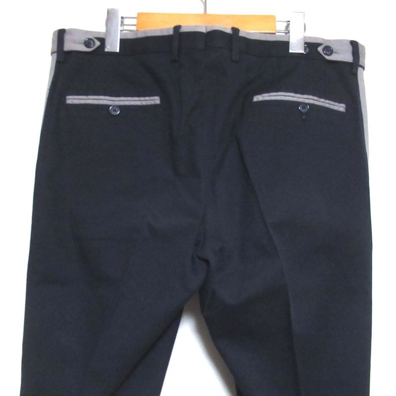 Dolce & Gabbana Dolce&gabbana Side Patch Trousers Pants 52 Navy Gray Navy-