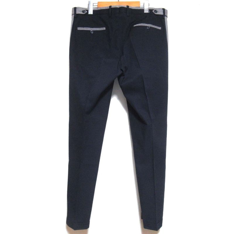 Dolce & Gabbana Dolce&gabbana Side Patch Trousers Pants 52 Navy Gray Navy-