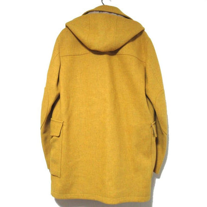 Gucci Tweed Hoodie Duffel Coat 50 Yellow
