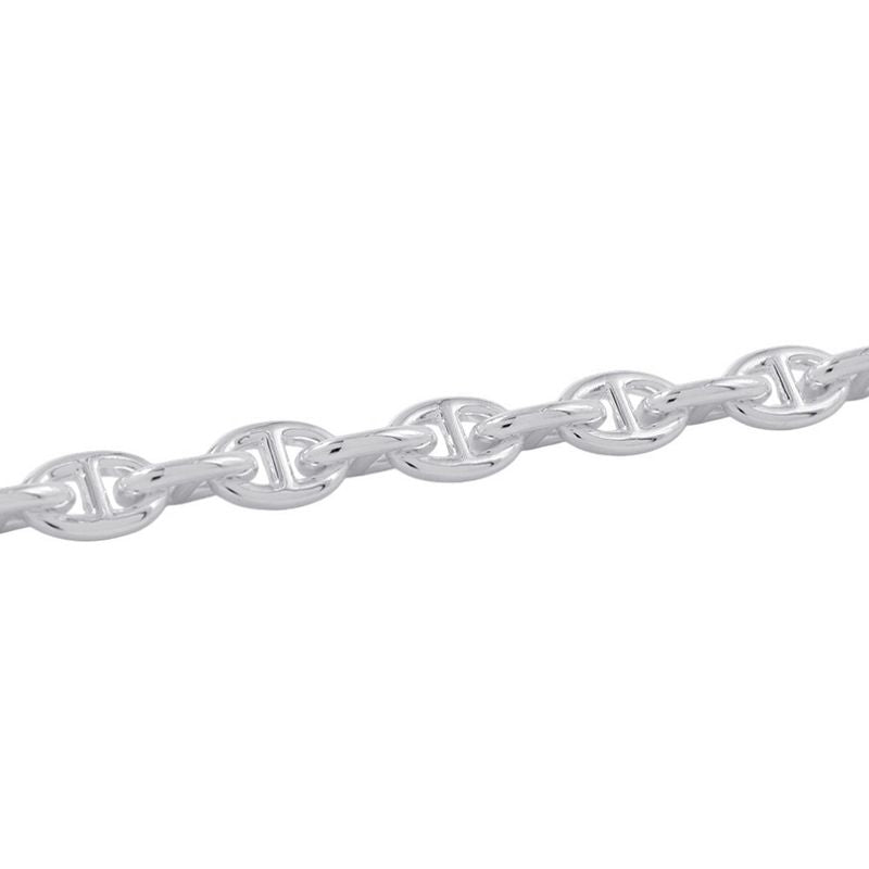 Hermes Necklace Chaine D'ancre PM 43 Links Silver