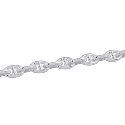 Hermes Necklace Chaine D'ancre PM 43 Links Silver