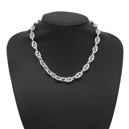 Hermes Necklace Chaine D'ancre PM 43 Links Silver