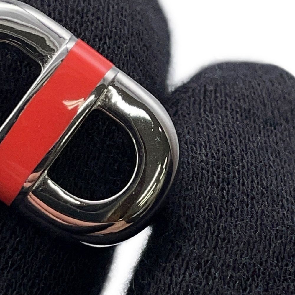 Hermes Ring Maillon Orange Field Silver