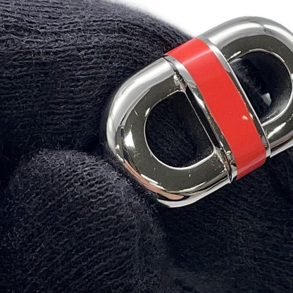 Hermes Ring Maillon Orange Field Silver