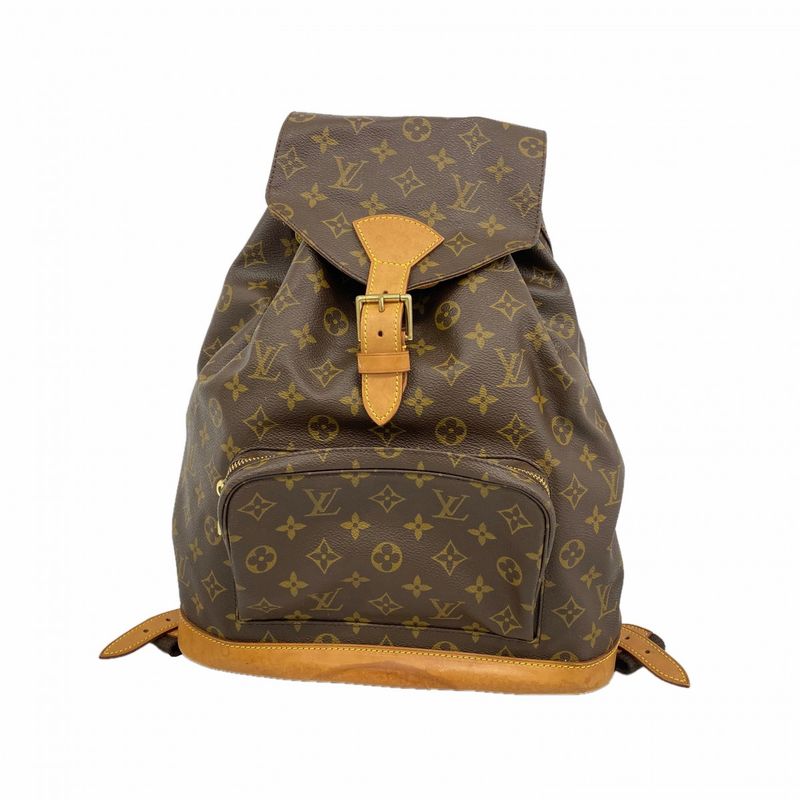 Louis Vuitton Backpack Monogram Montsouris GM Brown