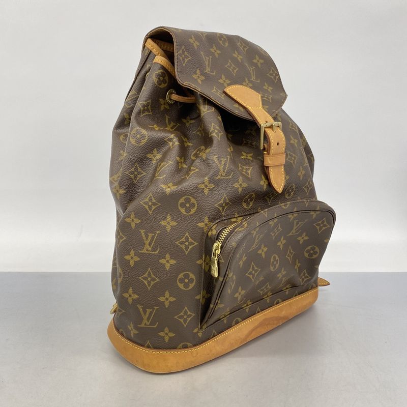 Louis Vuitton Backpack Monogram Montsouris GM Brown