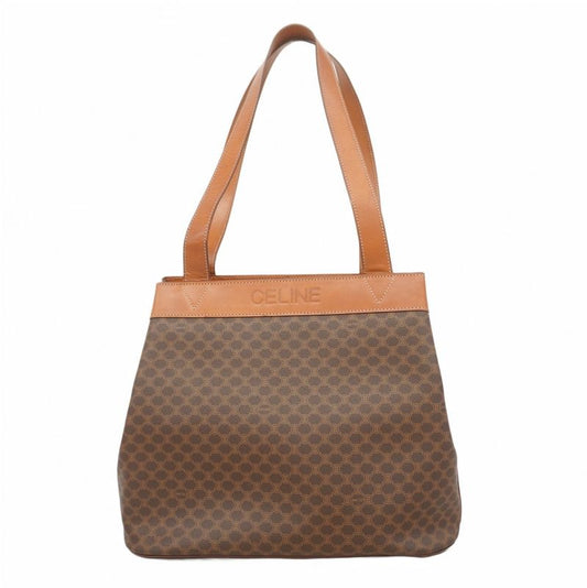 Celine Tote Macadam Brown Gold