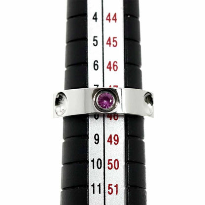 Louis Vuitton Petite Bag Empreinte 47 Ring Saffiano 18K WG White Gold