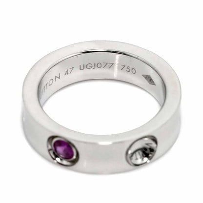 Louis Vuitton Petite Bag Empreinte 47 Ring Saffiano 18K WG White Gold