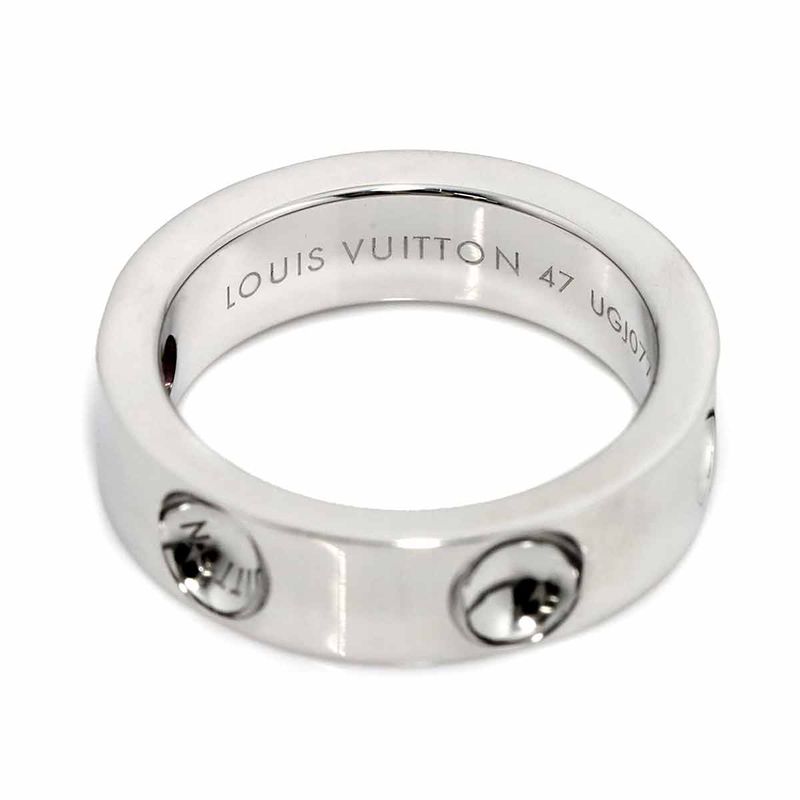 Louis Vuitton Petite Bag Empreinte 47 Ring Saffiano 18K WG White Gold