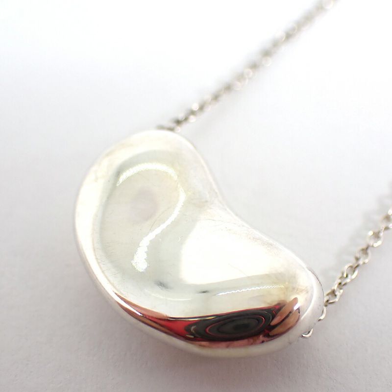 Tiffany & Co. 925 Bean Pendant Necklace