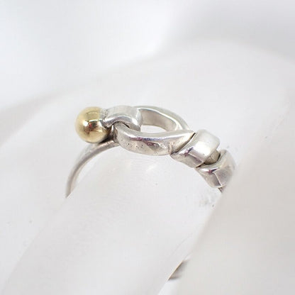 Tiffany & Co. 925 750 Hook Eye Ring