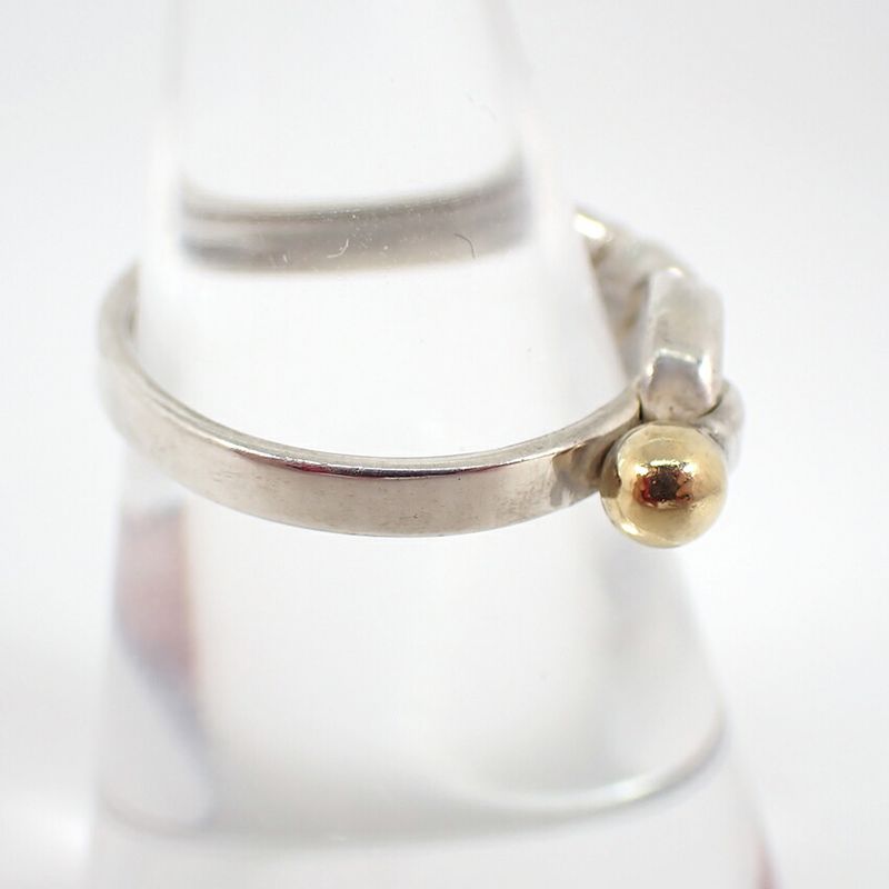 Tiffany & Co. 925 750 Hook Eye Ring