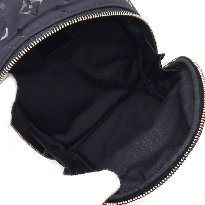 Louis Vuitton Backpack Palm Spring Mini Polar Night Monogram