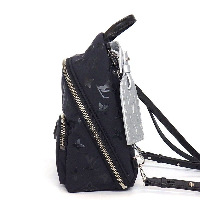 Louis Vuitton Backpack Palm Spring Mini Polar Night Monogram