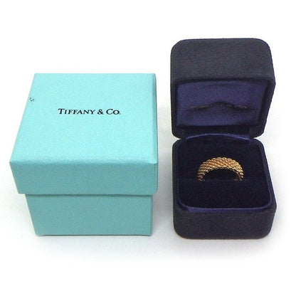 Tiffany & Co. Ring Somerset Mesh 18K Pink Gold