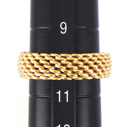 Tiffany & Co. Ring Somerset Mesh 18K Pink Gold