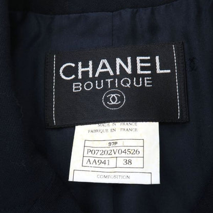 Chanel Jacket Silk Wool
