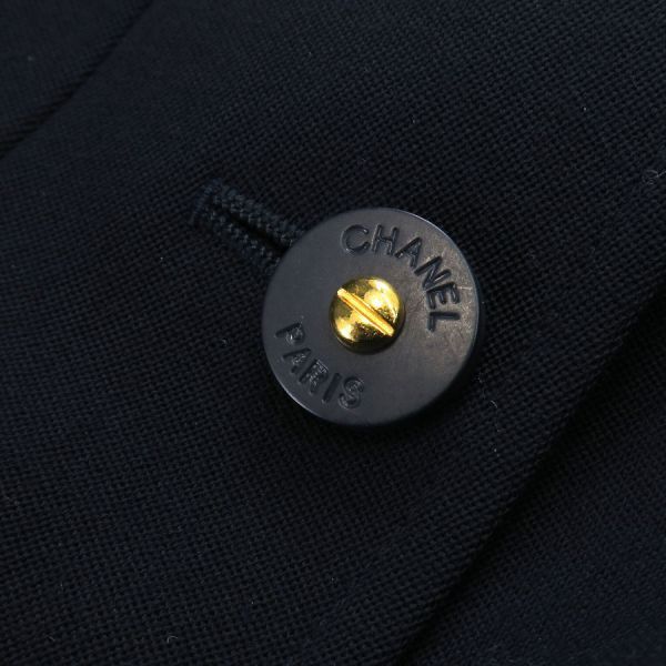 Chanel Jacket Silk Wool