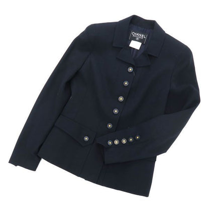 Chanel Jacket Silk Wool