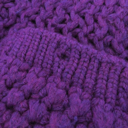 Chanel Pants Wool Purple
