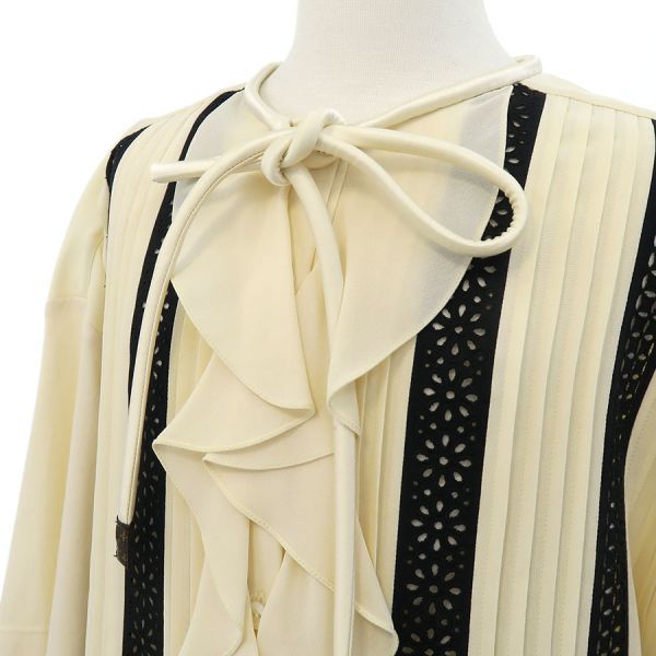 Louis Vuitton Dress Silk Leather