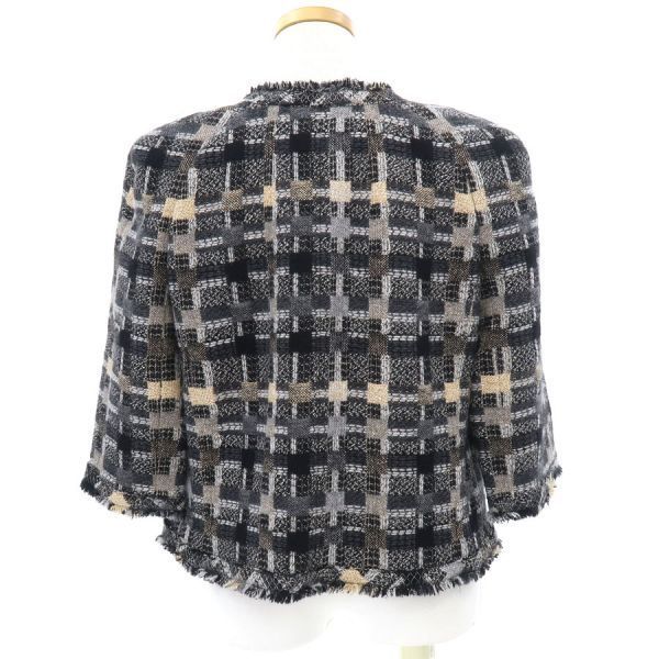 Chanel Jacket Silk Wool
