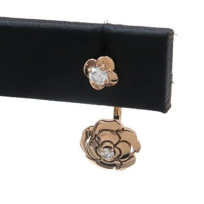 Chanel Camellia Transformable Earrings Single