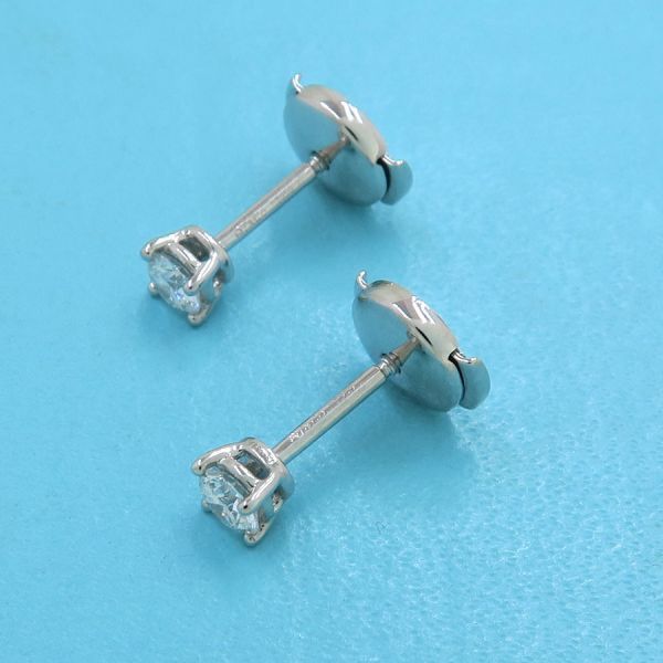 Tiffany & Co. Solitaire Diamond Earrings