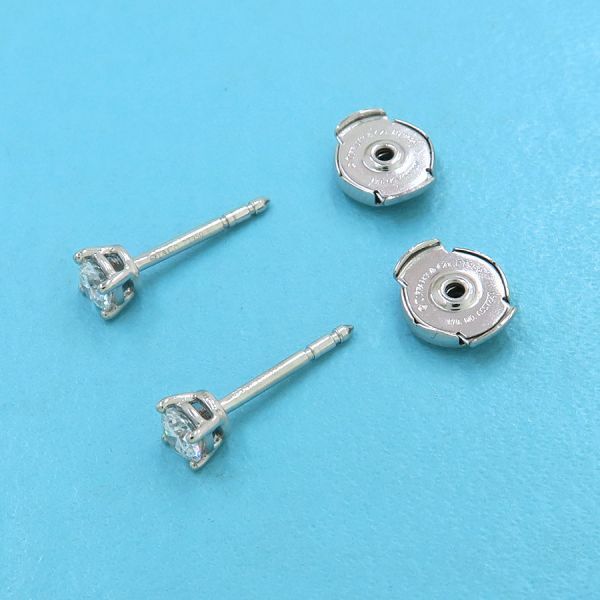 Tiffany & Co. Solitaire Diamond Earrings