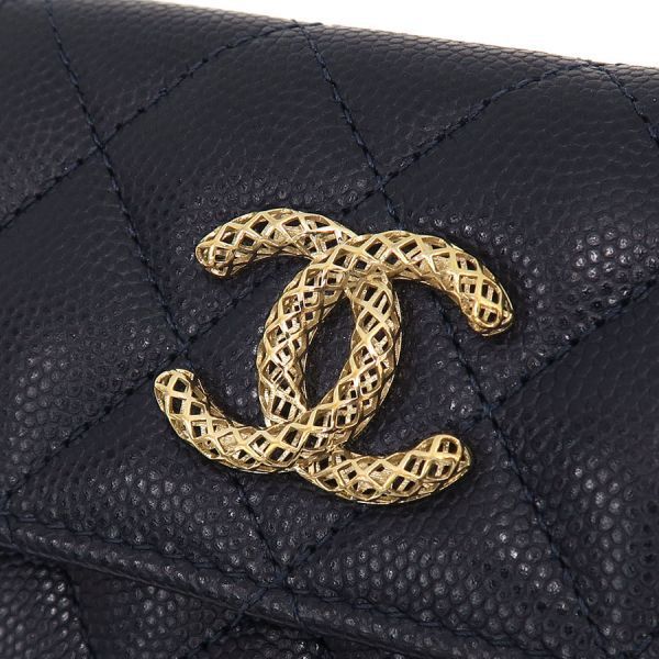 Chanel Caviar Quilted Card Case