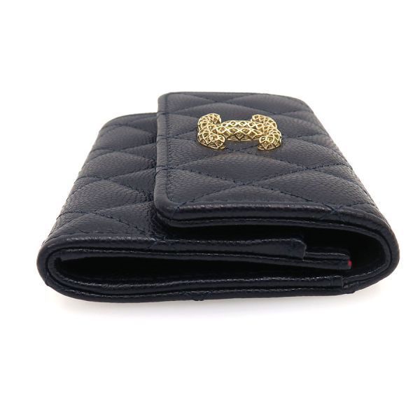Chanel Caviar Quilted Card Case