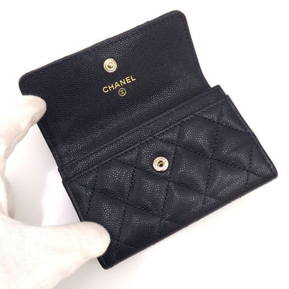 Chanel Caviar Quilted Card Case