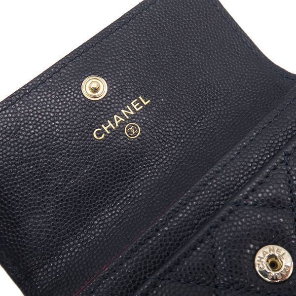 Chanel Caviar Quilted Card Case