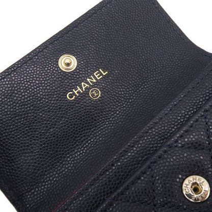 Chanel Caviar Quilted Card Case