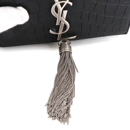 Saint Laurent Kate Mini Chain Shoulder Bag Croco