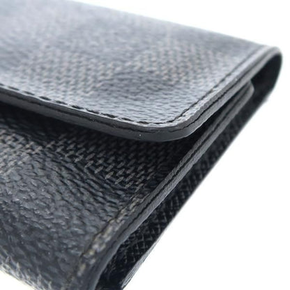 Louis Vuitton Damier Graphite Key Case for 6 Key Holder Gray Comment