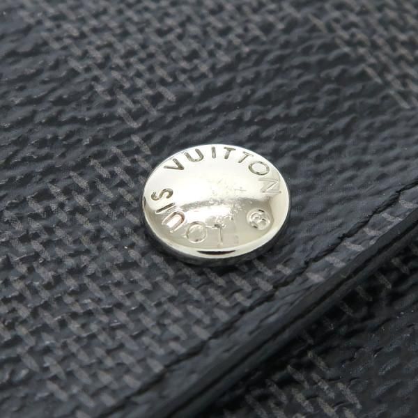 Louis Vuitton Damier Graphite Key Case for 6 Key Holder Gray Comment